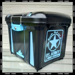 スーパーカブ/クロスカブ用リアボックス プコブルー