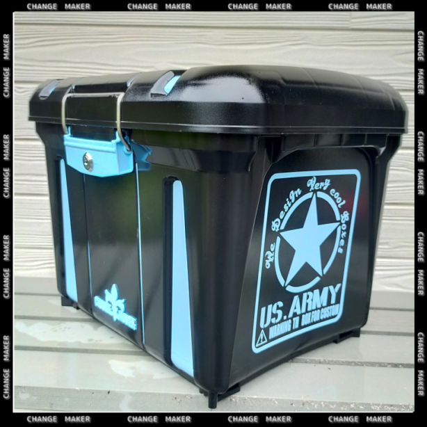 スーパーカブ/クロスカブ用リアボックス プコブルー