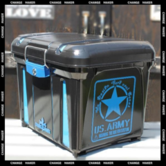 スーパーカブ/クロスカブ用リアボックス ブルー