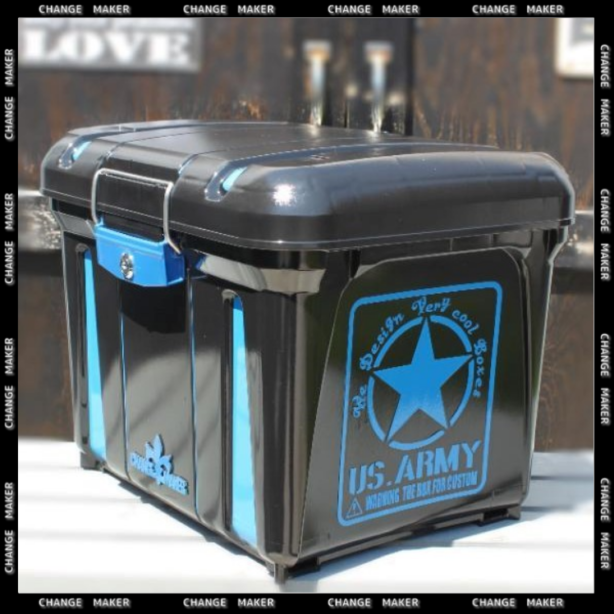 スーパーカブ/クロスカブ用リアボックス ブルー